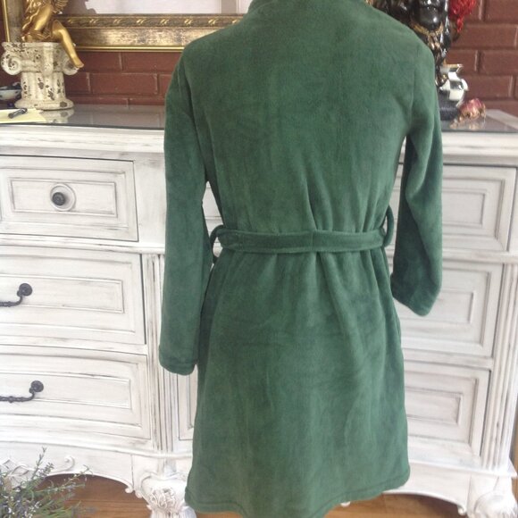 Boys Sz 12 Green Robe - Picture 3 of 3